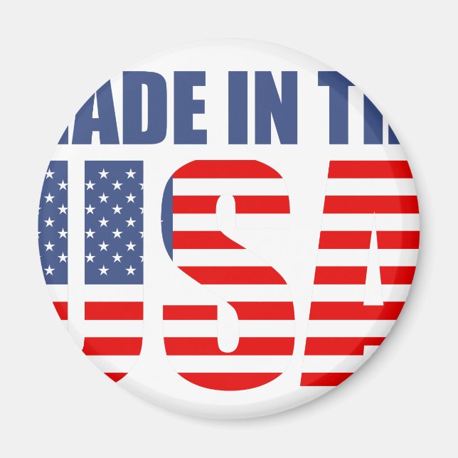 made in the usa magnet (Front)