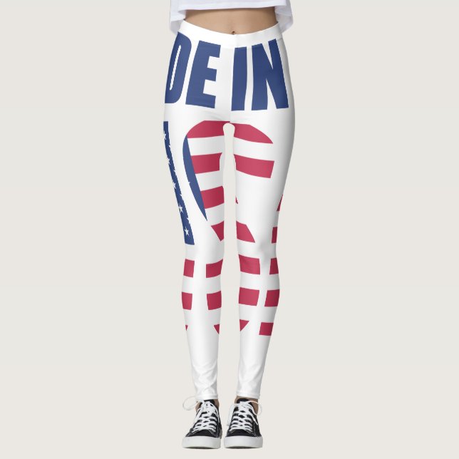 Made in the USA - Pride Leggings (Front)