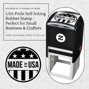 Made In The USA Rubber Stamp