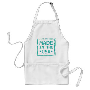 Made in the USA stamp Standard Apron