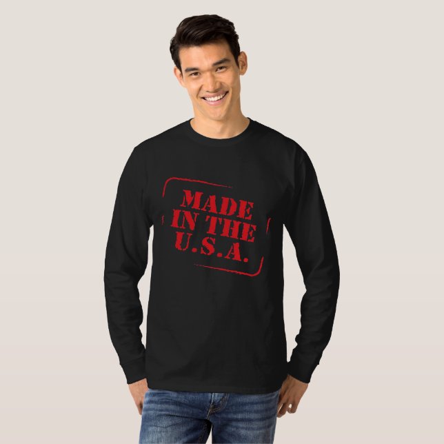 made in the usa T-Shirt (Front Full)