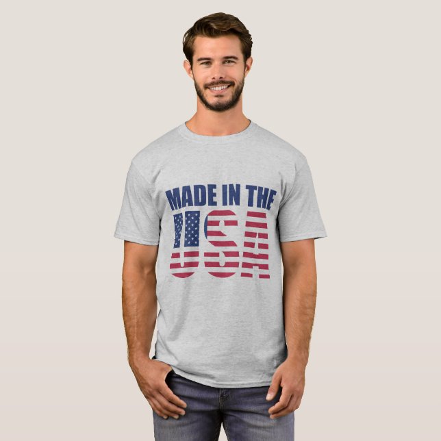 Made In The USA T-Shirt (Front Full)