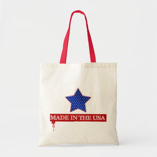 Made in the USA tote Bag (Front)