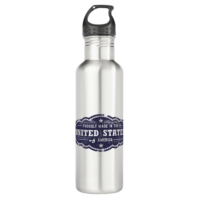 Made in USA 710 Ml Water Bottle (Front)