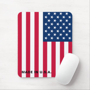 Made In USA American Flag Mouse Pad - Patriotic