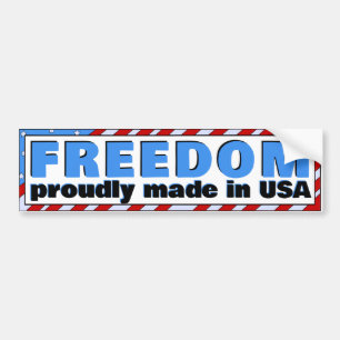 Made In USA Bumper Sticker