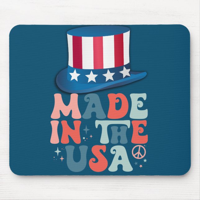 Made In USA Mouse Pad (Front)