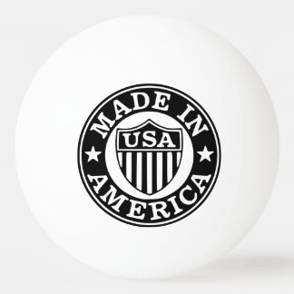 MADE IN USA PING PONG BALL