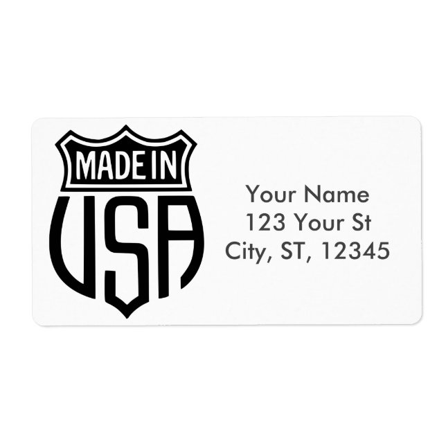 Made in USA Sign Thunder_Cove (Front)