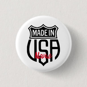 Made in USA Sign Thunder_Cove 3 Cm Round Badge