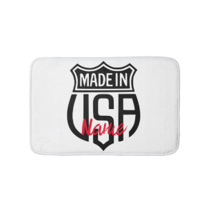 Made in USA Sign Thunder_Cove Bath Mat