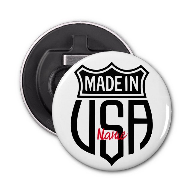 Made in USA Sign Thunder_Cove Bottle Opener (Front)