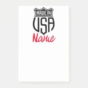 Made in USA Sign Thunder_Cove Post-it Notes