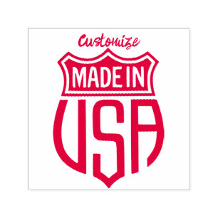 Made in USA Sign Thunder_Cove Self-inking Stamp