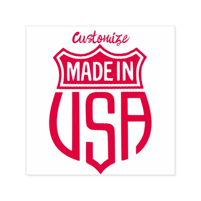 Made in USA Sign Thunder_Cove  Self-inking Stamp (Design)