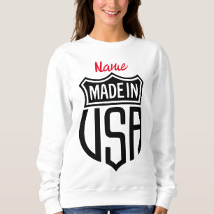 Made in USA Sign Thunder_Cove Sweatshirt