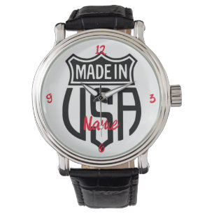 Made in USA Sign Thunder_Cove Watch