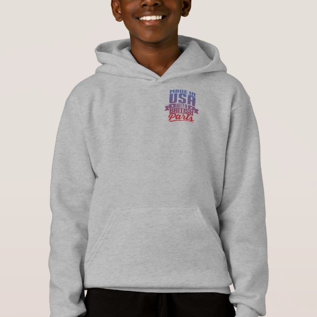 Made In USA With British Parts (Front)