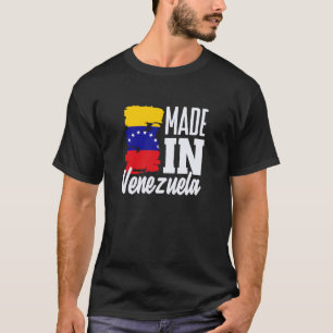 Made in Venezuela Flag Venezuelan Pride T-Shirt