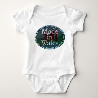 Made in Wales baby grow Baby Bodysuit