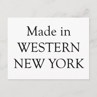 Made in Western New York Postcard