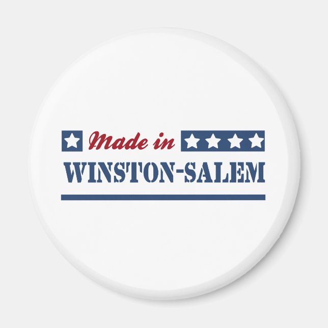 Made in Winston-Salem Magnet (Front)