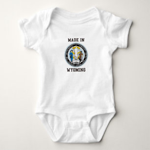 Made In Wyoming Baby Bodysuit