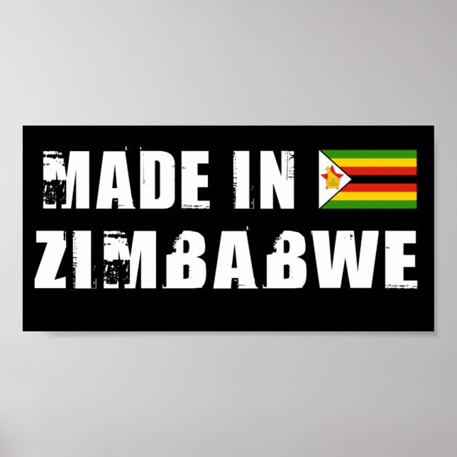 Made in Zimbabwe Poster (Front)