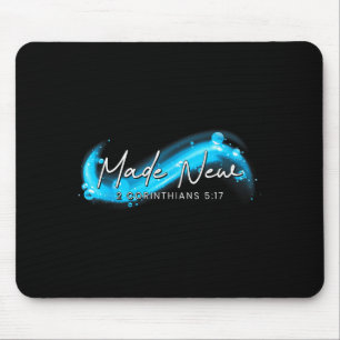 Made New Baptism 2 Corinthians 5_17 Christian Fait Mouse Pad