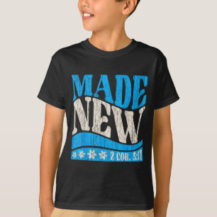 Made New Baptism Christian 2 Cor 5_17 Baptized Boy T-Shirt