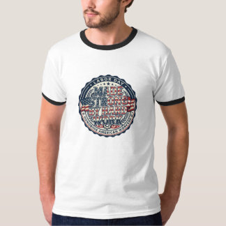 Made Strong By Hard Work Labour Day T-Shirt