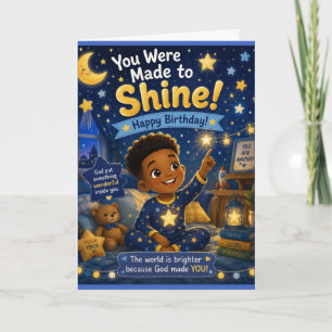 Made to Shine Bright Birthday Card