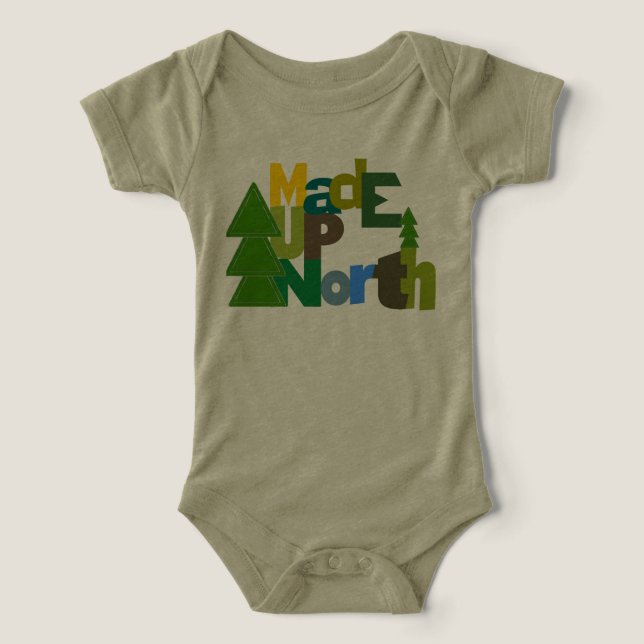 Made UpNorth Michigan Baby Boy (Design Front)