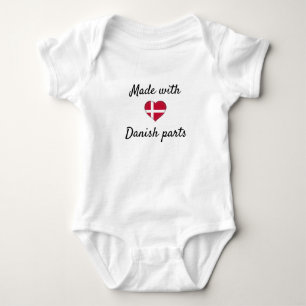 Made with Danish parts Baby Bodysuit
