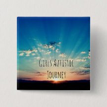 Made with kindness, an Autism awareness badge