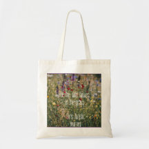 Made with kindness, an Autism awareness bag