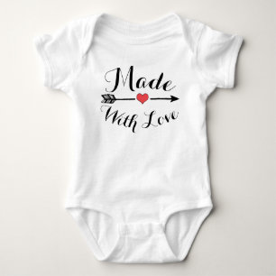 Made with Love Baby Romper Bodysuit