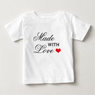 Made with Love Baby Romper T-Shirt
