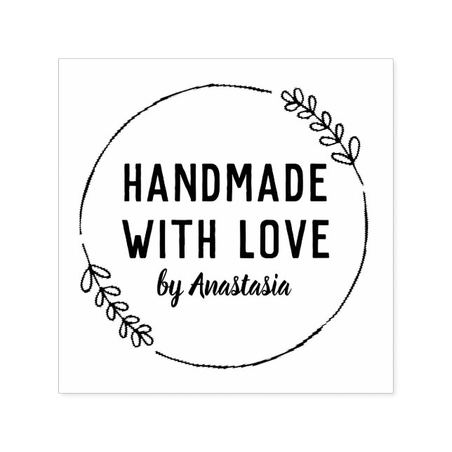 Made with Love Doodle Craft Self-inking Stamp (Design)