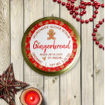 Made With Love Gingerbread Homemade Sugar Scrub Classic Round Sticker<br><div class="desc">Cottage Rain's cute Made With Love sugar scrub labels are the perfect finishing touch to your homemade gingerbread sugar scrubs, gingerbread cookies, gingerbread soaps, and all things gingerbread! The design features a cute gingerbread man and gingerbread hearts, plus a matching gingerbread cookie pattern. The typography is script hand lettering paired...</div>