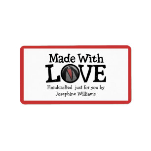 Made with Love - Handmade Gift Tag