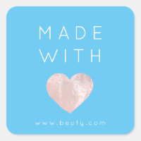 Made With Love Heart Pink Web Name Simply Rose Blu