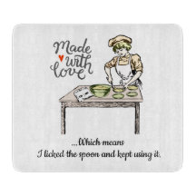 Made With Love Means I Licked the Spoon | Funny