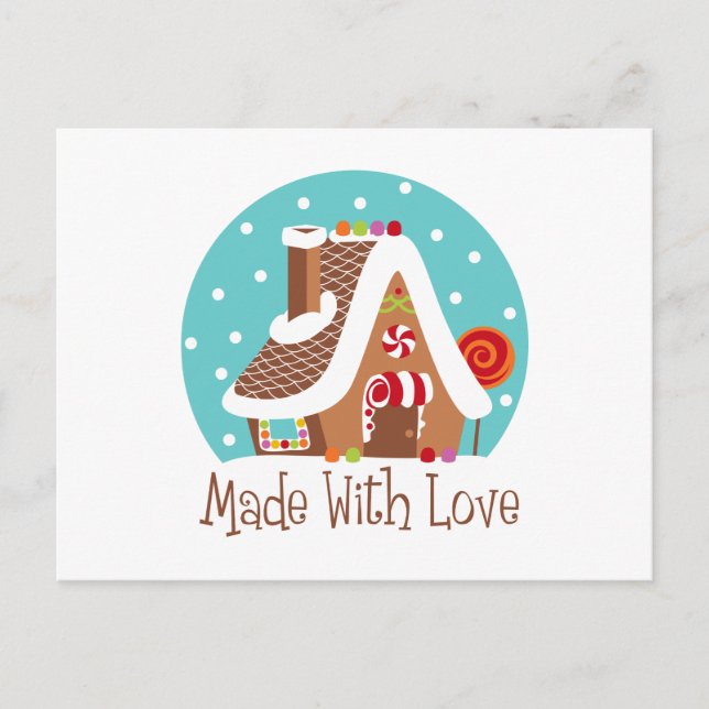 Made With Love Postcard (Front)