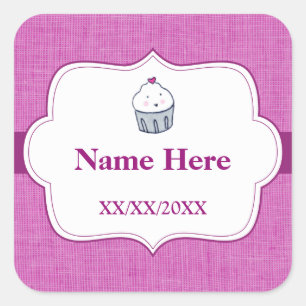 Made with Love Square Sticker