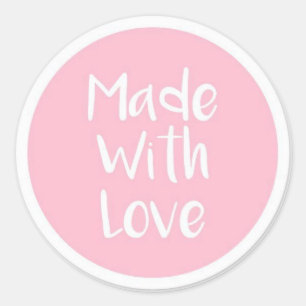 Made With Love Sticker