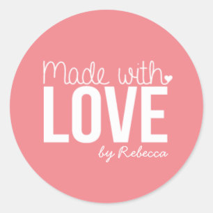 Made With Love Sticker