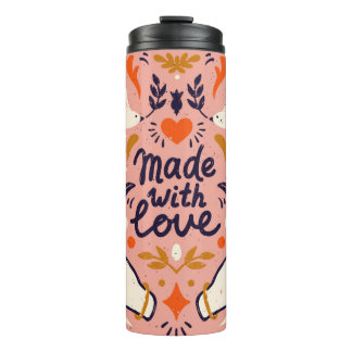 Made with love symmetriccomposition - vintage elem thermal tumbler