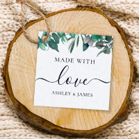 Made With Love Tag, Handmade Gift Tag,