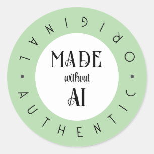 Made Without AI Stickers